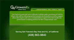 Desktop Screenshot of growersrx.com